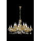 Хрустальная люстра ARTGLASS VIKTORIE matt brass (CE)
