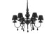 Люстра IDEAL LUX BLANCHE SP6 NERO