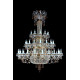 Хрустальная люстра ARTGLASS PROSERPINA-48 CE brass antiq (8003)