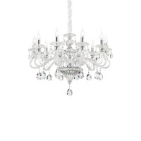 Хрустальная люстра IDEAL LUX NEGRESCO SP10 TRASPARENTE