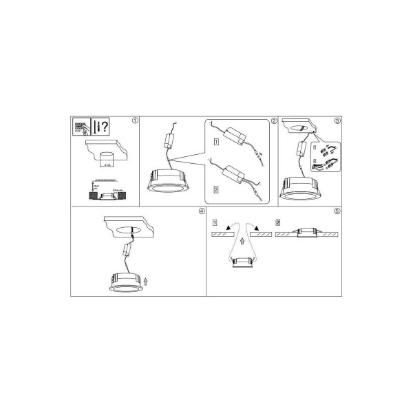 Точечный светильник IDEAL LUX BASIC WIDE 20W 4000K