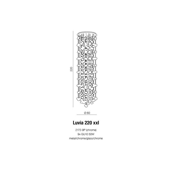 Люстра AZZARDO AZ1296