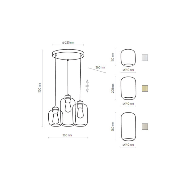 Люстра TK LIGHTING 3175