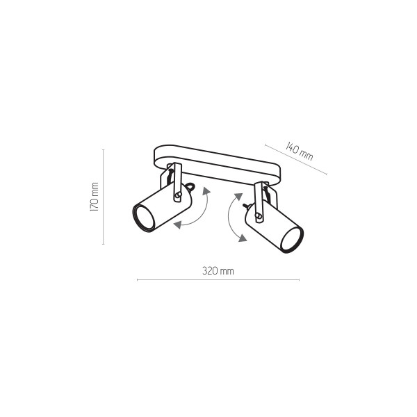 Светильник направленный TK LIGHTING 1074