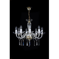 Кришталева люстра ARTGLASS STEFANIE VIII STRASS nikl