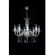 Хрустальная люстра ARTGLASS STEFANIE VIII STRASS nikl