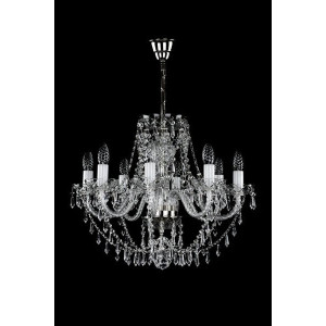 Хрустальная люстра ARTGLASS SULIKA VIII nikl (CE)