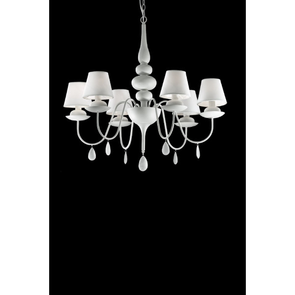 Люстра IDEAL LUX BLANCHE SP6 BIANCO