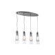 Люстра IDEAL LUX KUKY CLEAR SP4