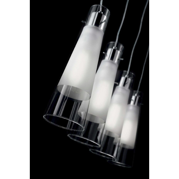 Люстра IDEAL LUX KUKY CLEAR SP4
