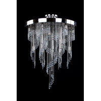 Кришталева люстра ARTGLASS ERIN CE NIKL