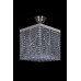 Кришталева люстра ARTGLASS LEANDRA 300x300 CE nikl