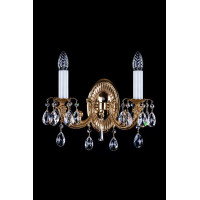 Кришталеве бра ARTGLASS SAGA II brass antiq (CE)