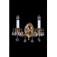 Хрустальное бра ARTGLASS SAGA II brass antiq (CE)
