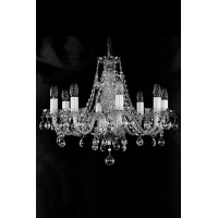 Хрустальная люстра ARTGLASS MAGDA VIII nikl (CE)