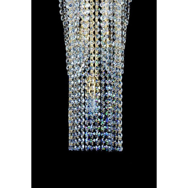 Кришталева люстра ARTGLASS MELANIE dia. 550x1000 CE