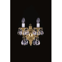 Хрустальное бра ARTGLASS SARKA II matt brass (CE)