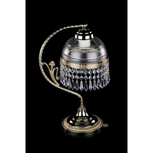 Настольная лампа ARTGLASS SCARLETT CE brass antiq