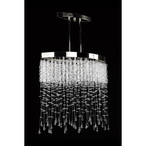 Кришталева люстра ARTGLASS NORICA III CE nikl