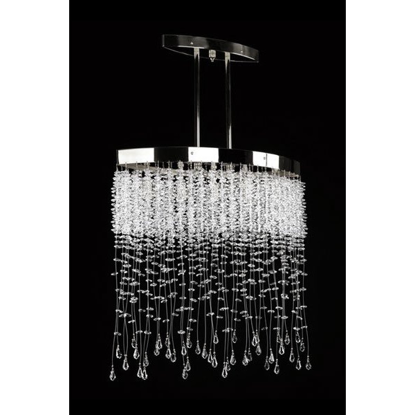 Кришталева люстра ARTGLASS NORICA III CE nikl