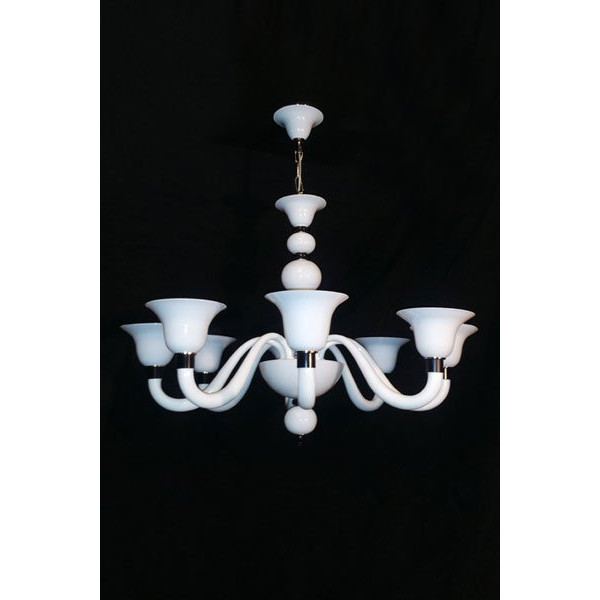 Люстра ARTGLASS GHALA VIII white