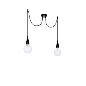 Люстра IDEAL LUX MINIMAL SP2 NERO OPACO