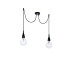 Люстра IDEAL LUX MINIMAL SP2 NERO OPACO