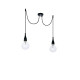 Люстра IDEAL LUX MINIMAL SP2 NERO OPACO
