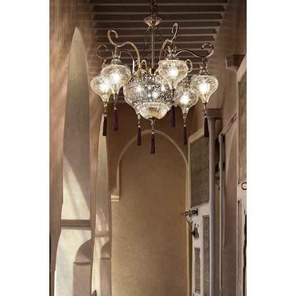 Люстра IDEAL LUX HAREM SP9