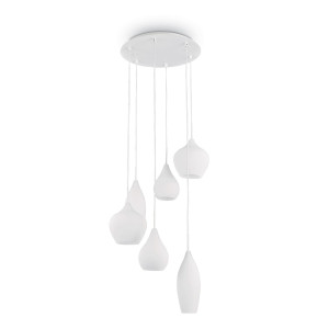 Люстра IDEAL LUX SOFT SP6 BIANCO