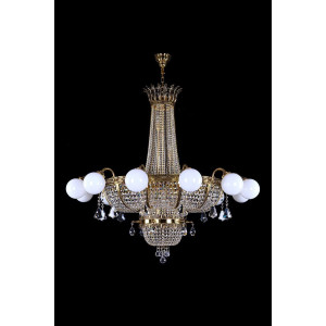 Кришталева люстра ARTGLASS EURYDIKA 1600x1450 CE