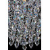 Кришталева люстра ARTGLASS LEANDRA 300x300 CE nikl