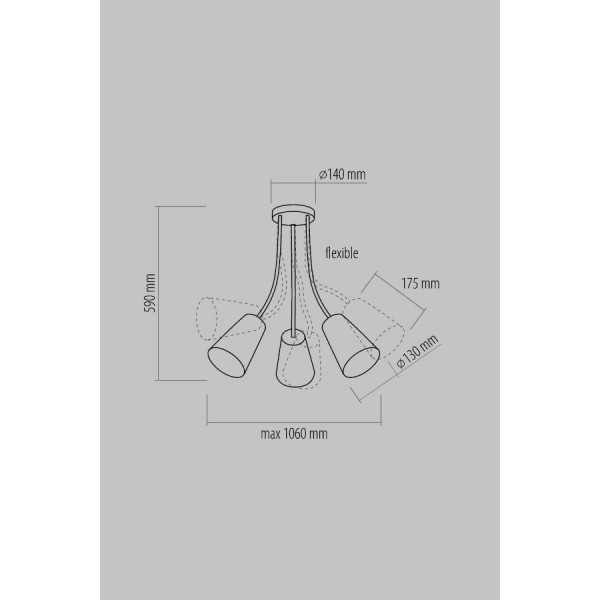 Дитяча люстра TK LIGHTING 2106