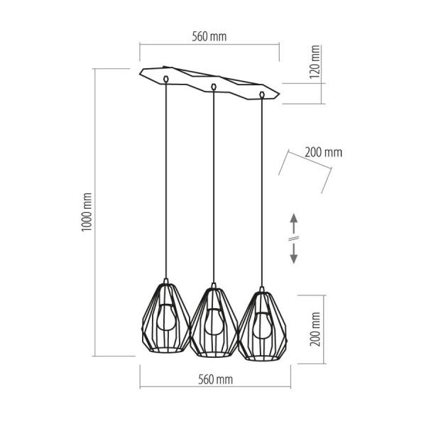Люстра TK LIGHTING 2225