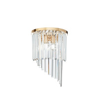 Хрустальное бра IDEAL LUX CARLTON AP3 ORO