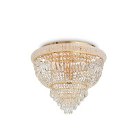 Хрустальная люстра IDEAL LUX DUBAI PL6 OTTONE