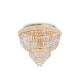Кришталева люстра IDEAL LUX DUBAI PL6 OTTONE