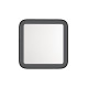 Світильник настінний IDEAL LUX COVER AP1 SQUARE BIG BIANCO