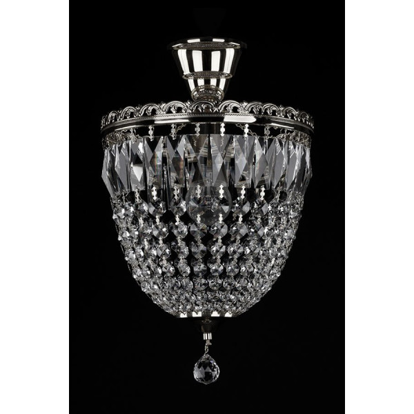 Кришталева люстра ARTGLASS FATIMA I CE nikl