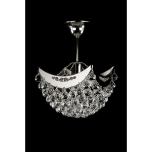 Кришталева люстра ARTGLASS FIONA I nikl (CE)