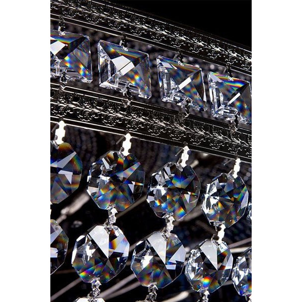 Хрустальная люстра ARTGLASS MILADA dia 1000 nikl (CE)