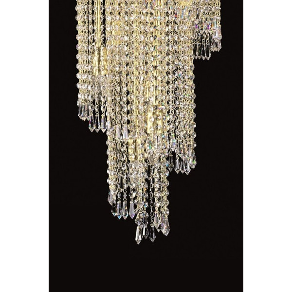Хрустальная люстра ARTGLASS SPIRAL dia.400x700 CE