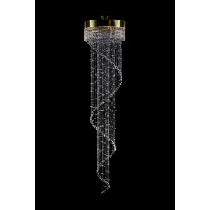 Кришталева люстра ARTGLASS SPIRAL CHAOS 600x2500 (CE)