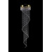 Кришталева люстра ARTGLASS SPIRAL CHAOS 600x2500 (CE)