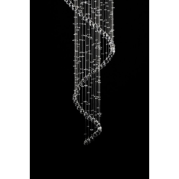 Кришталева люстра ARTGLASS SPIRAL CHAOS 600x2500 (CE)