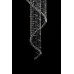 Кришталева люстра ARTGLASS SPIRAL CHAOS 600x2500 (CE)
