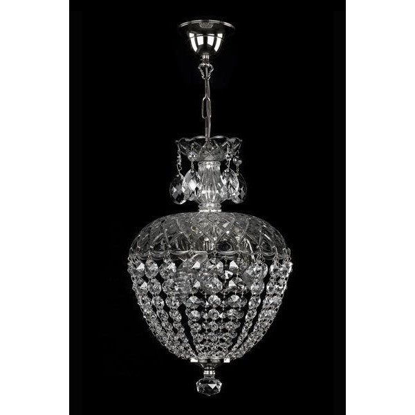 Хрустальная люстра ARTGLASS VIVIEN II nikl (CE)