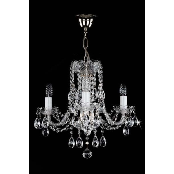 Хрустальная люстра ARTGLASS FRANCESCA III nikl (CE)
