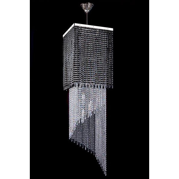 Кришталева люстра ARTGLASS AMBRA CE NIKL
