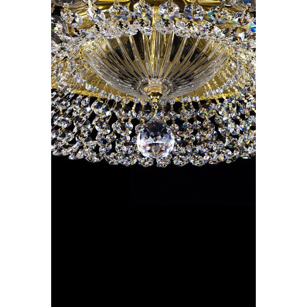 Кришталева люстра ARTGLASS JASNA dia.500 CE